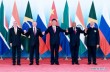 Leaders of BRICS countries pose for group photo