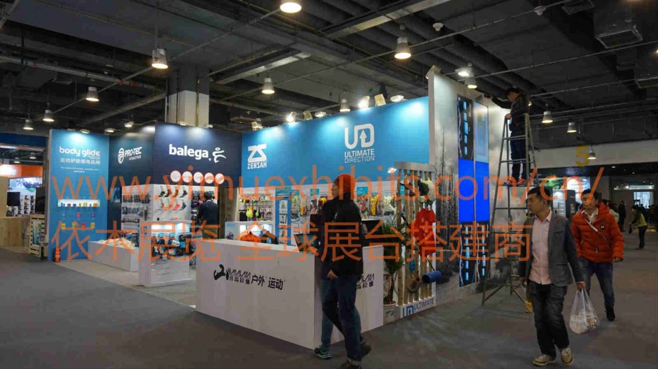 ISPO EXHIBITION STAND DESIGNER AND CONSTRUCTION