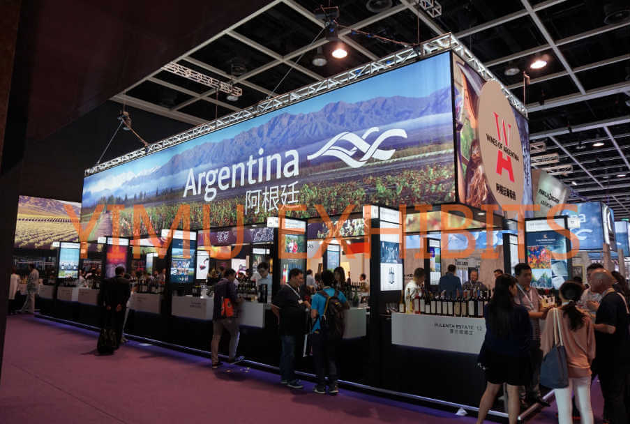 ARGENTINA exhibition booth @VINEXPO HONGKONG