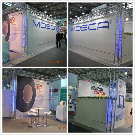 MOSCA @ SinoCorrugated tradeshow booth contractor