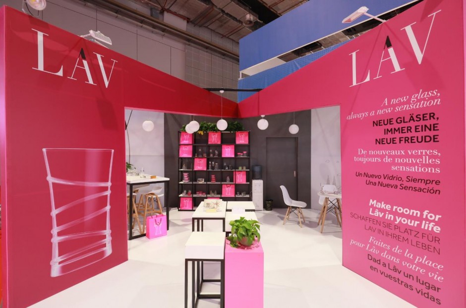 LAV tradeshow stand @CIIE