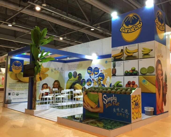 BANABAY exhibition booth @ASIA FRUIT LOGISTICA hongkong