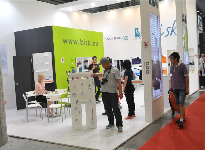 bisk exhibition stand @ KBC china