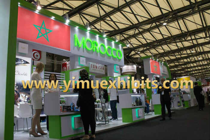 Morocco Pavilion booth @ sial china