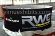 Overhead hanging banners &amp; ceiling sign displays