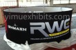 Overhead hanging banners & ceiling sign displays