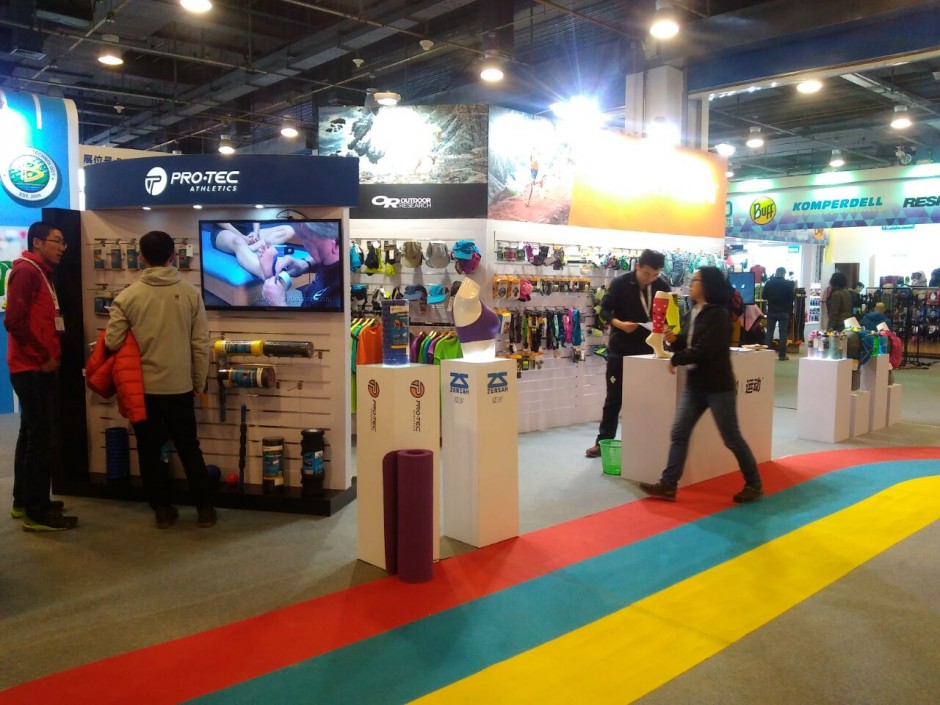 北京户外展，ispo beijing， ispo展台设计，ispo展台搭建