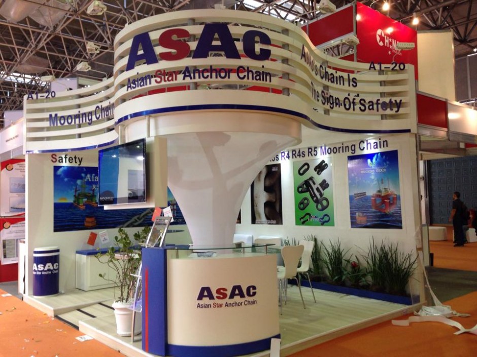 asac exhibition stand  @ Rio Oil & Gas brazil
