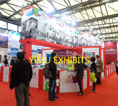 USA pavilion exhibition booth @ china international Travel mart
