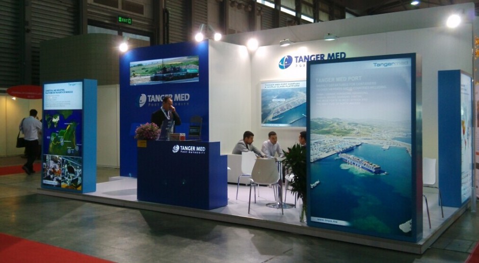 tanger med exhibition stand@transport logistic China