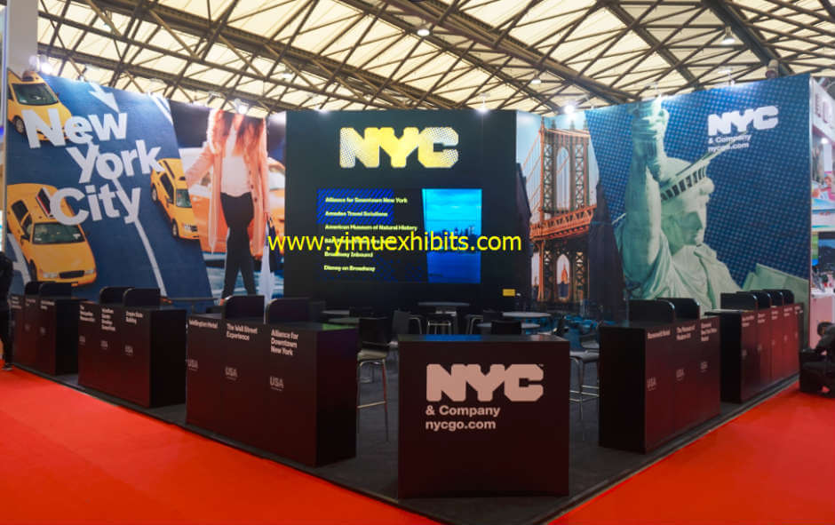 NYC pavilion stand contractor @ CITM shanghai